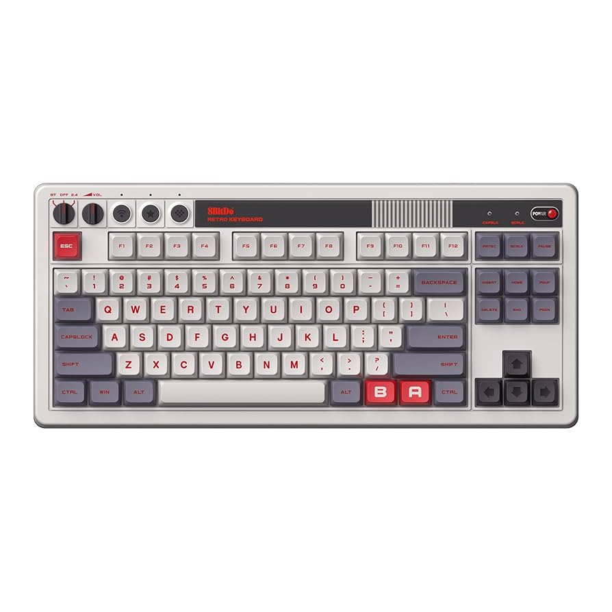 Retro Mechanical Keyboard 本体 8BitDo refreshes Retro Mechanical Keyboard with new all-in